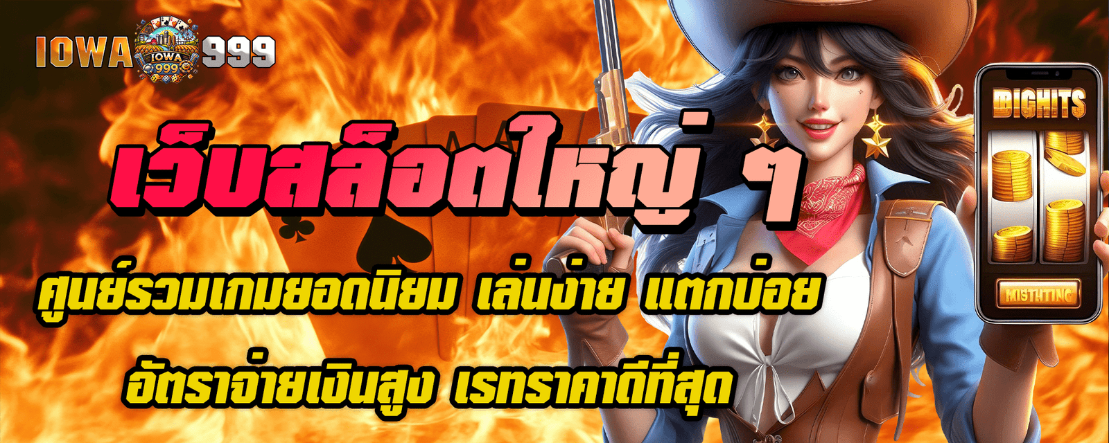 เว็บสล็อตใหญ่ ๆ ศูนย์รวมเกมยอดนิยม เล่นง่าย แตกบ่อย อัตราจ่ายเงินสูง เรทราคาดีที่สุด